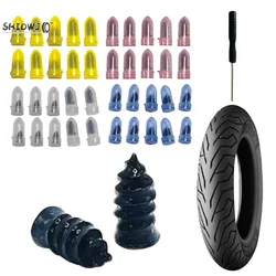 10pcs Tire Repair Nail Self-Tapping Screw Plastic Nail Soft Rubber Screw Suitable For Car Motorcycle Tire Puncture Repair