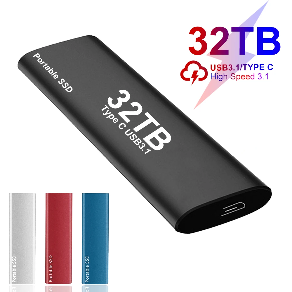 

Super High Speed SSD Sata 1TB 2TB 100% Real Capacity Portable SSD 4TB 8TB Usb Flash Hard Drive 16TB Pen Drive Disco Duro Externo