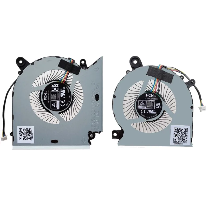 Cooling Fan For MS-17L1 GF66 11UC Pulse GL66 11UEK MS-15811583 PAAD06015SL PABD08008SH QP11 DFS5K221155724 QP10 DFS5L22H05G86C