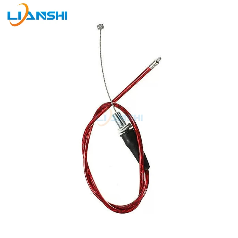 1-meter off-road motorcycle ATV four-wheel beach buggy, 50CC-160CC straight head, throttle line, cable, red