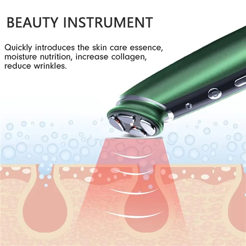 A04R Compact Electric Eye And Facial Massager Pen, Multi-Functional Serum Importer For Beauty Care