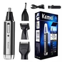 ‌Rechargeable 4in1 Multifunctional Trimmer for Men Painless Nose Ear Eyebrow Beard Hair Removal with LED Light Cordles