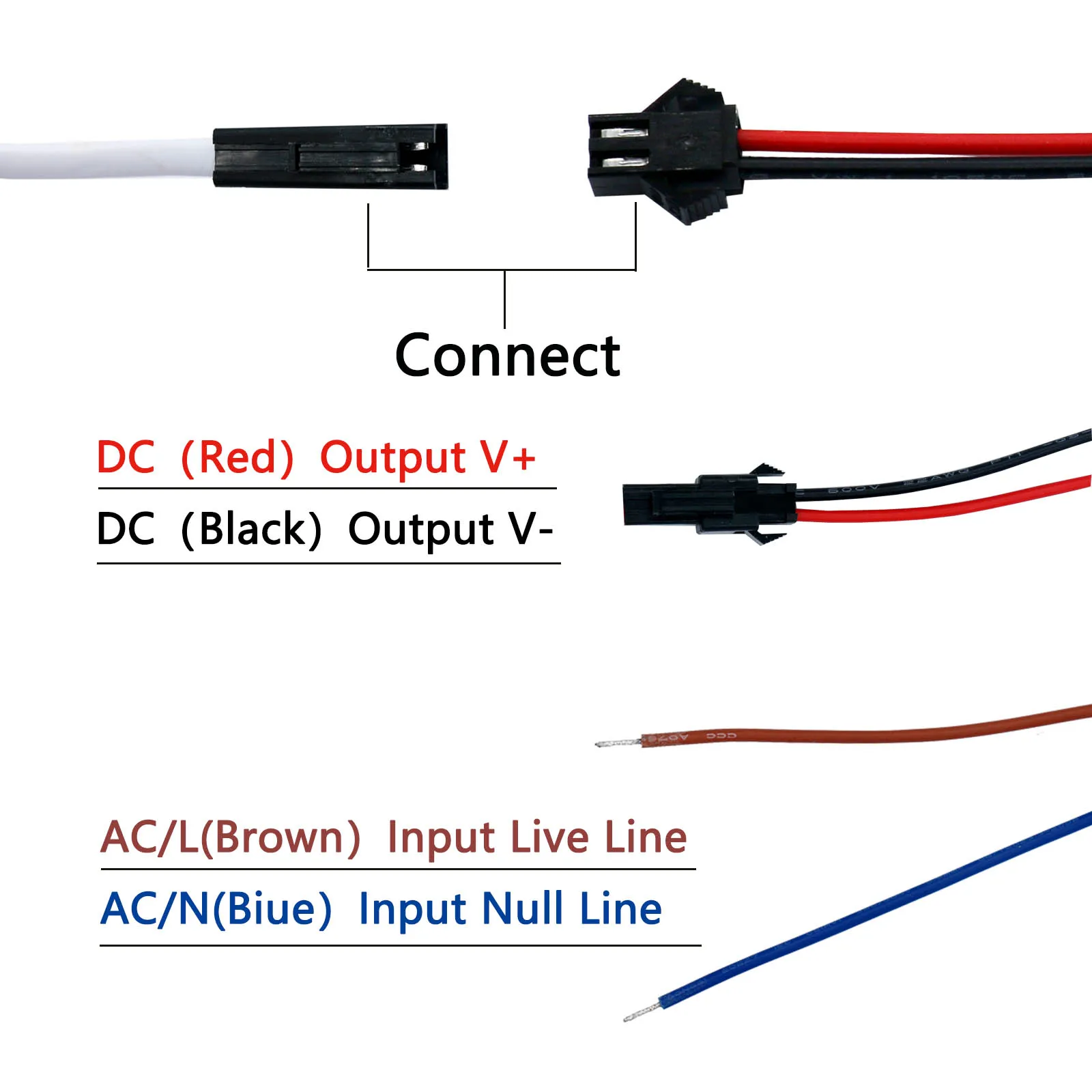 Imagem -05 - Transformador de Luz de Corrente Constante Led Driver Luz do Painel Lustre 4w 5w 6w 7w Dc1226v