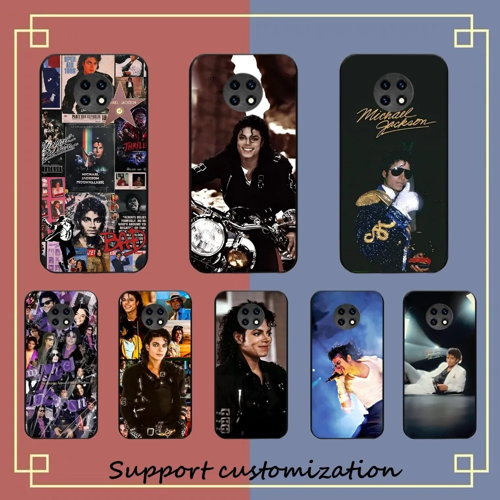 

80s Pop Singer M-Michael J-Jackson Phone Case For Redmi Note 4 X 5 A 6 7 8 T 9 9S 10 11 11S 11Epro Poco M3 pro