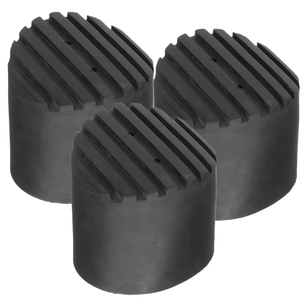 

3pcs Anti skid Rubber Covers Durable Protective Feet Pads Leg Caps for Ladders Home Non slip Floor Mats Ladder Accessories