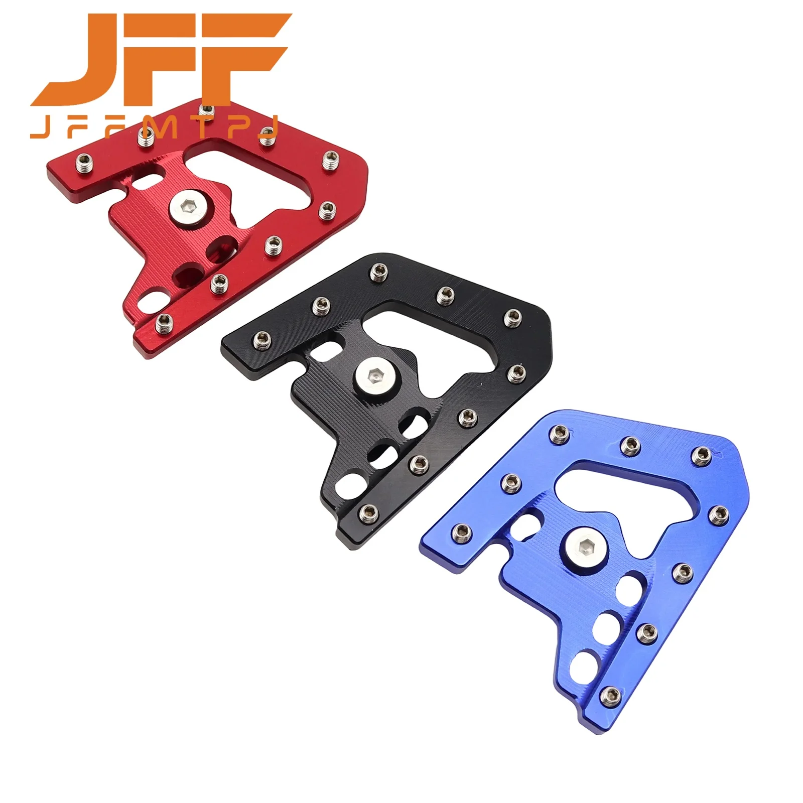 CNC ATV Brake Pedal Step Plate Tip Extender For YAMAHA RAPTOR 700 13-24 700R YFM YFM700 YFM700R 16-24 Accessories Aluminum