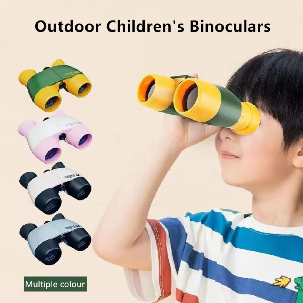 Kids Binoculars Shockproof Mini Binoculars for Boys and Girls Folding Binoculars For Kids Outdoor Games Science Practice Trips