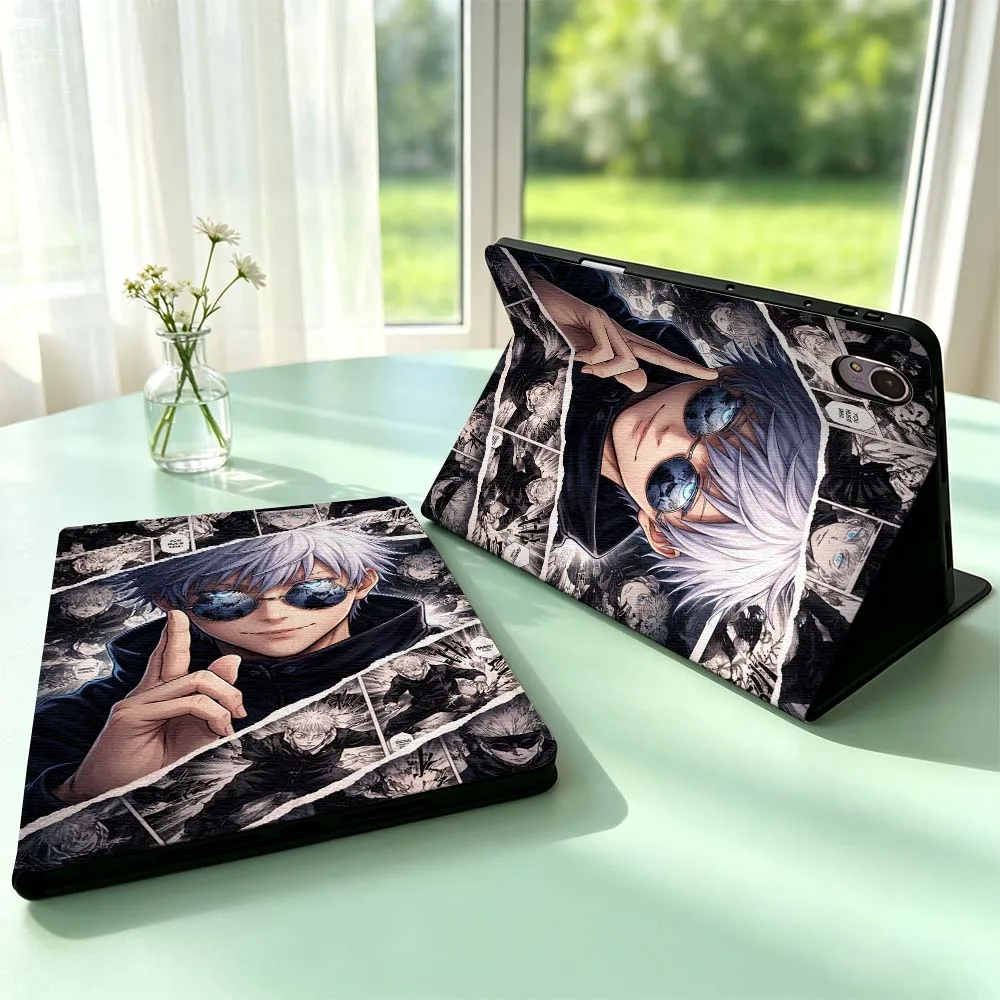 Satoru Gojo Art Pen Tray For Huawei MediaPad MatePad Honor Pro V6 9 V8 X9 X 10 13.3 12.3 11 11.5 Inch Tablet Case