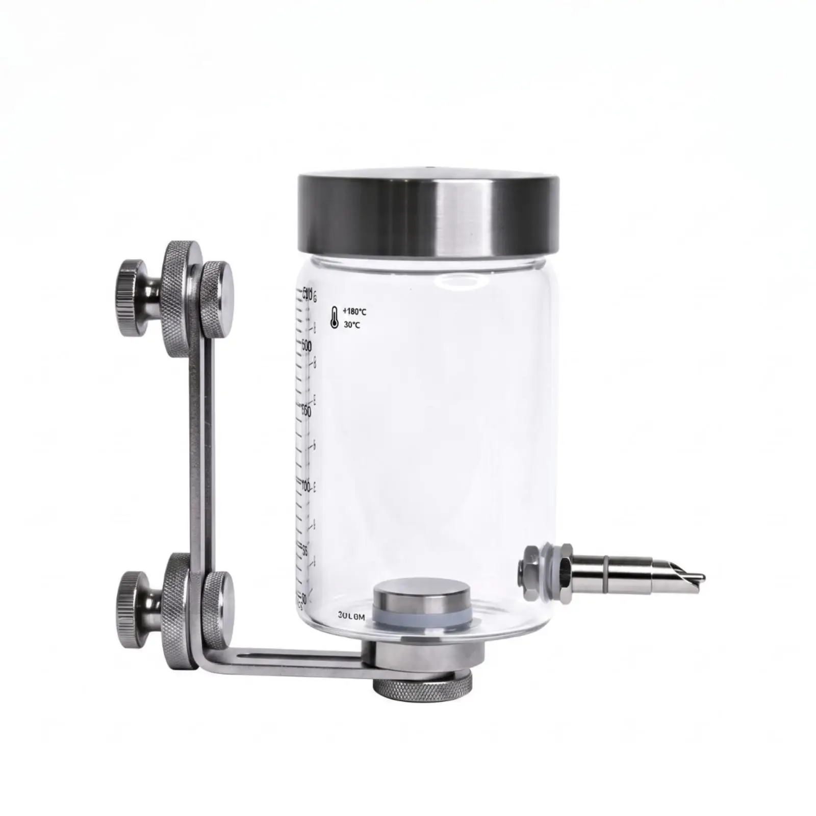 Stainless Steel Avian Drinking Container Mountable Bird Drinker Balcony Feeder Automatic Water Bottle for Cage Birds