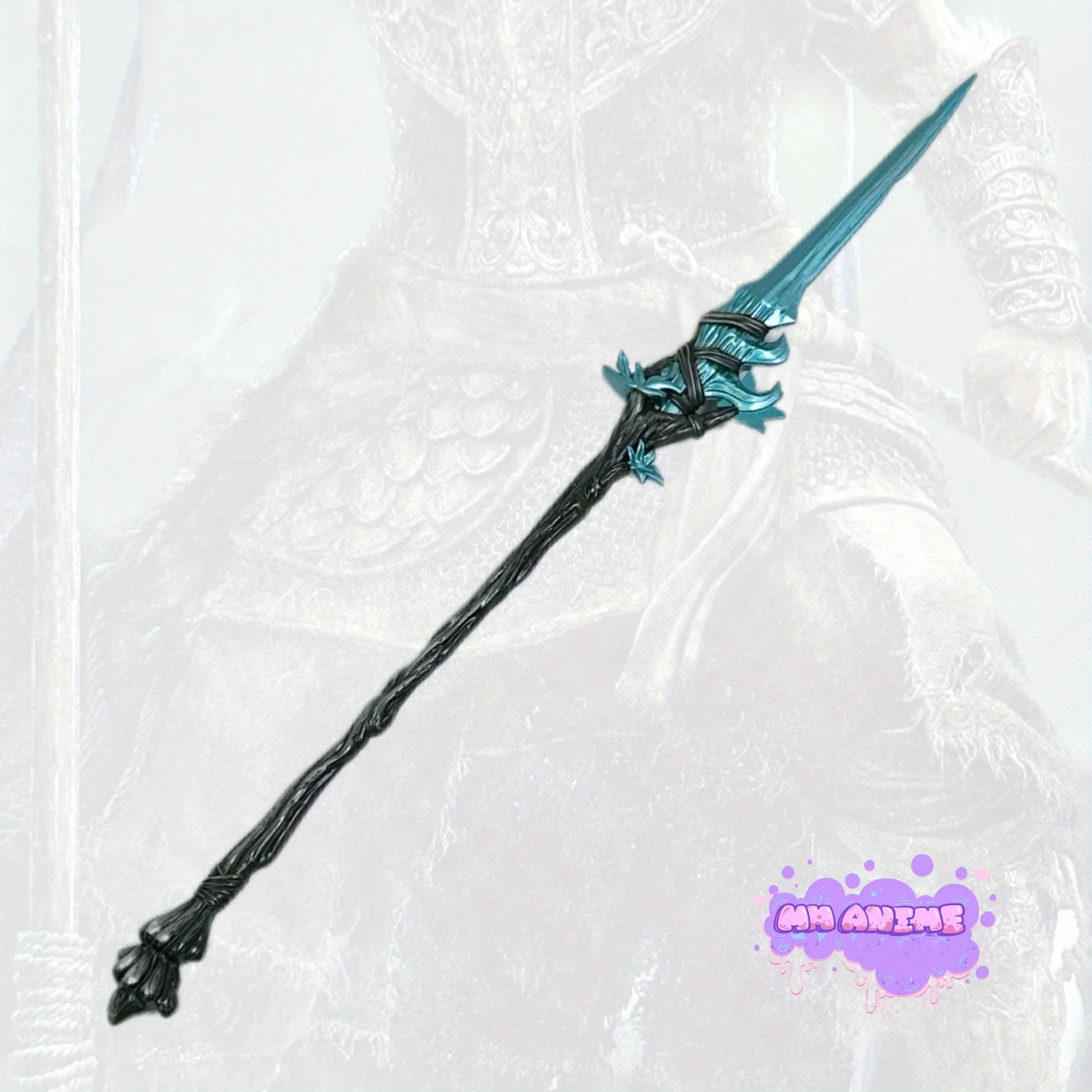 9.8 بوصة Elden بولت من جرانساكس معدن كاتانا السيف نينجا سكين كاتانا السيف الأصلي الساموراي صابر تأثيري اكسسوارات الدعامة لعبة #1