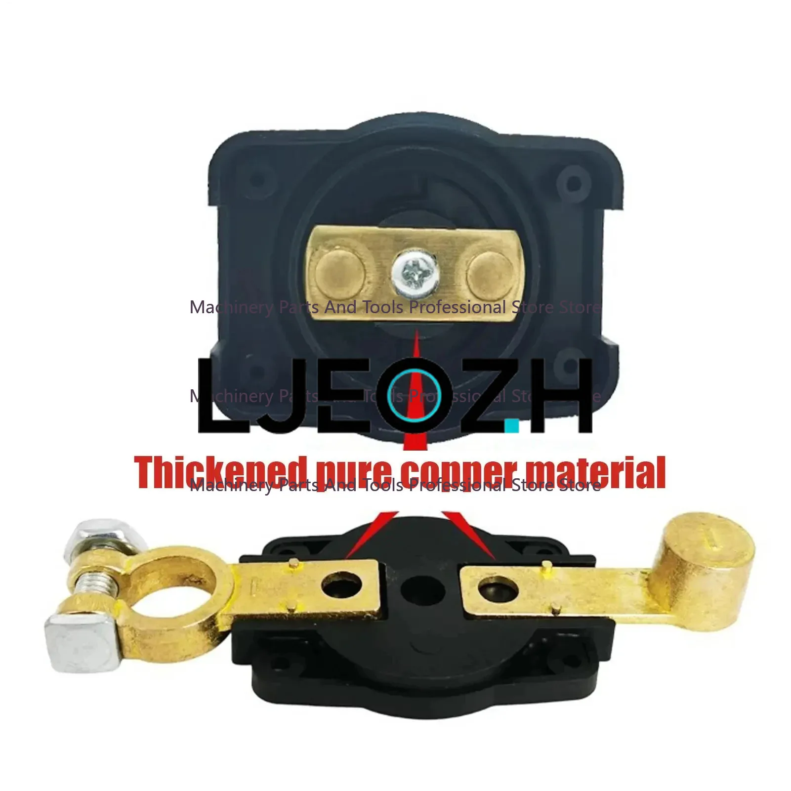 Brass One-piece Power-off Switch British Screw Universal