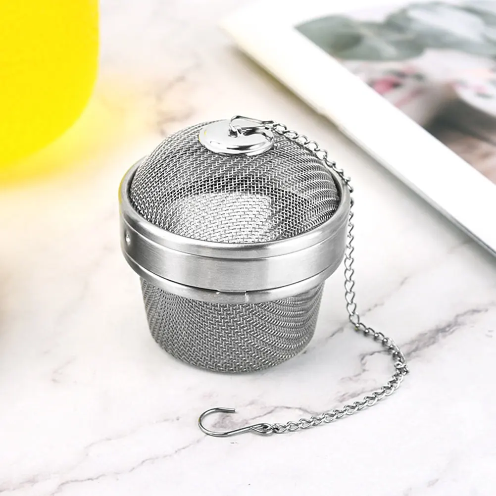 

2Pcs Tea Filter Balls Stainless Steel Infuser Strainer Tea Making Tool Kitchen Bar Supplies Easy Clean Safe