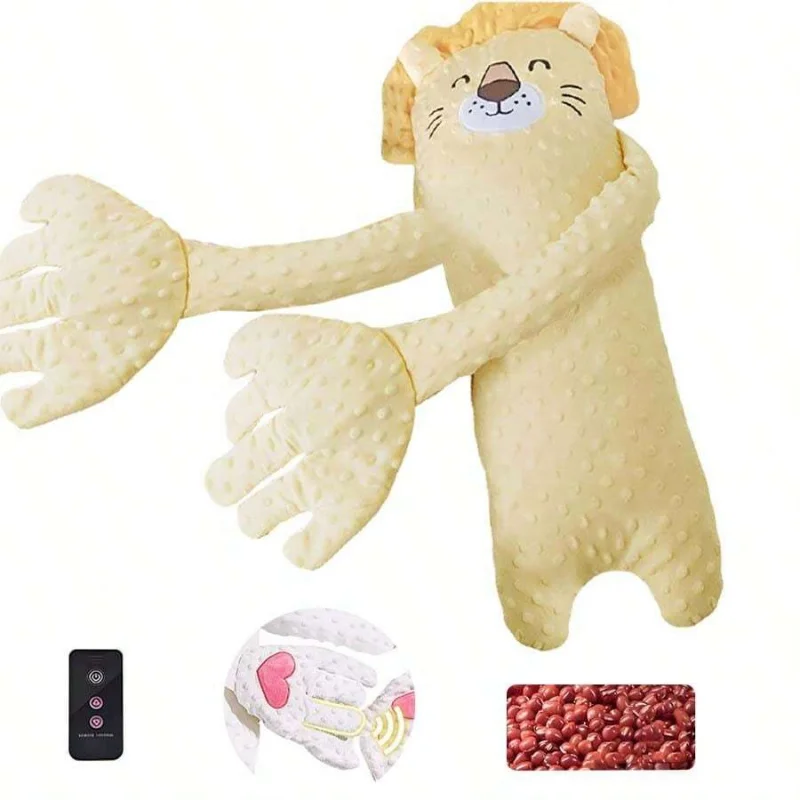 1Pc Cartoon Sleep Soothing Pillow, Patter For it, Automatic Patting Pillow, Cute Animal Shape Patter Pillow