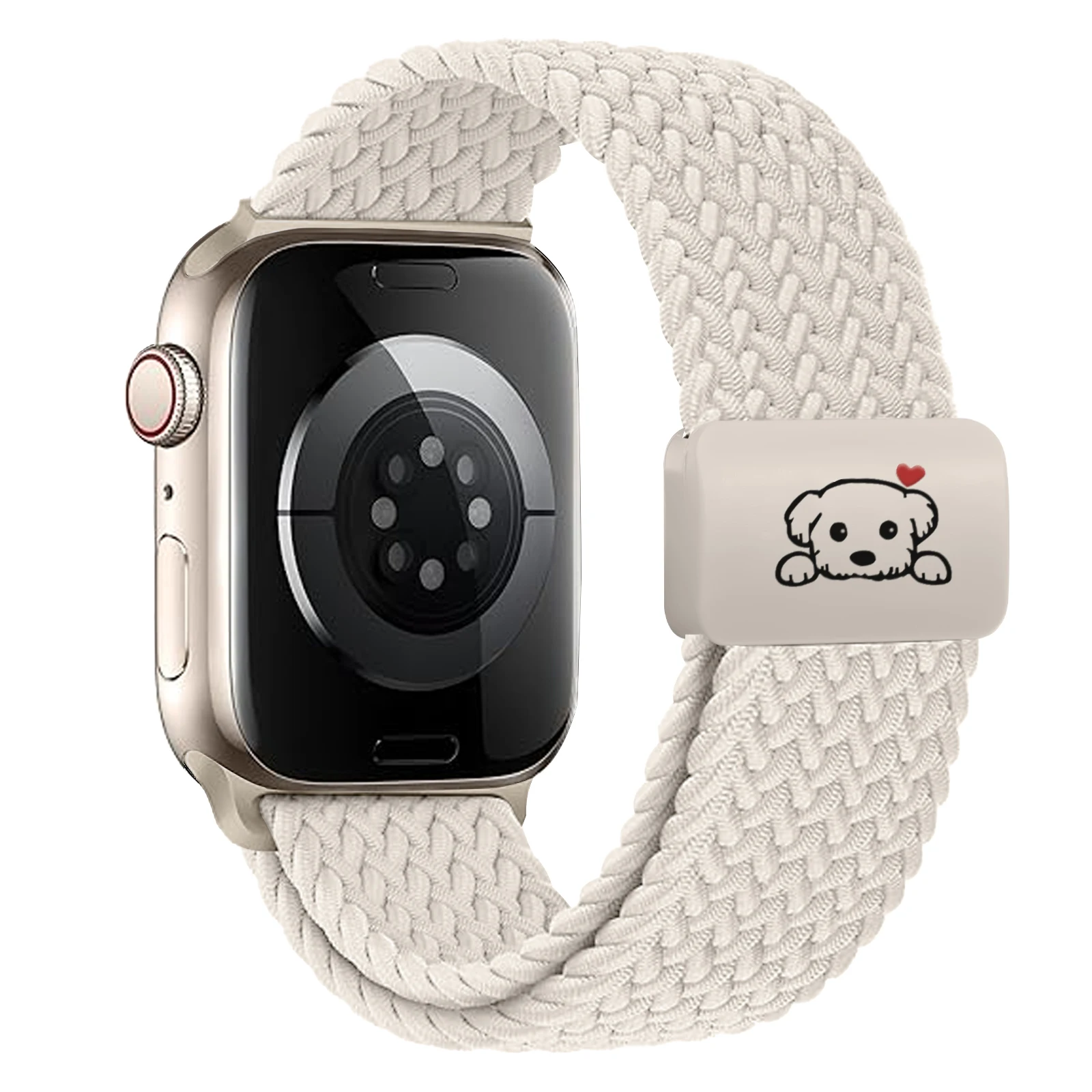 Magnetic Straps For Apple Watch Band 40mm 44mm 46mm 42mm 41mm 49mm 45mm 42mm Braided Sport Bracelet Series 10 9 8 7 6 SE Ultra 2