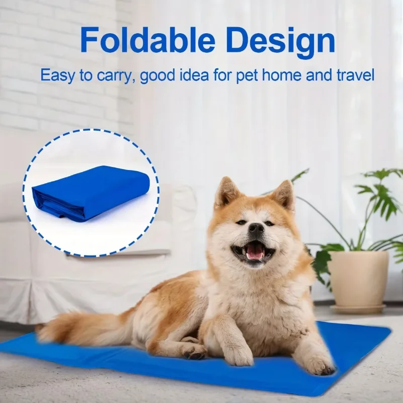 

New Pet Ice Bed Mats Cushion Dogs Cats Summer Cooler Sleeping Pad Wear-resistant Heat Relief Cooling Sponge Gel Pet Supplies
