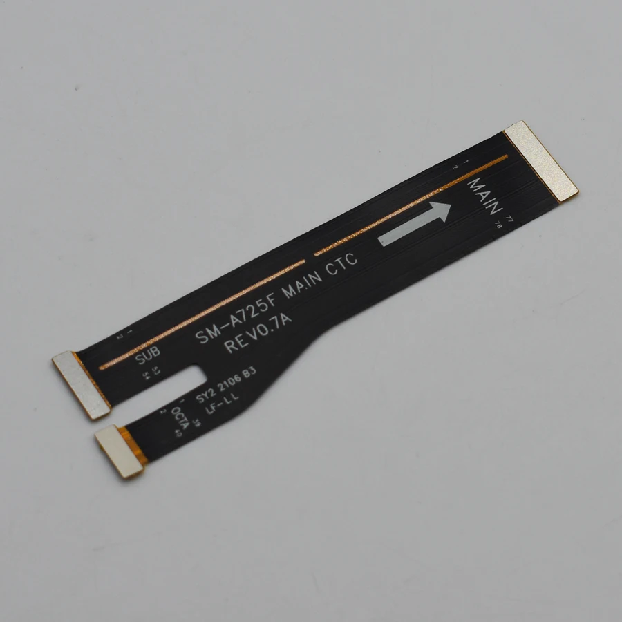 High Quality For Samsung Galaxy A72 A725 SM-A725F Main Board Motherboard LCD Flex Cable