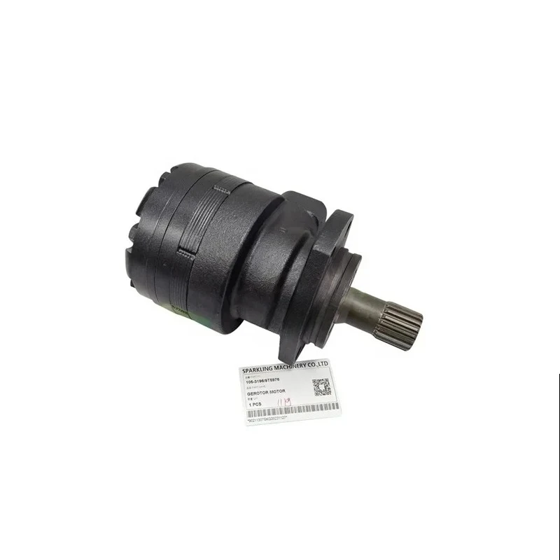 

SKGM 9T5976 130G 120K Excavator Spare Parts 9T5976 Gerotor Motor 105-3196