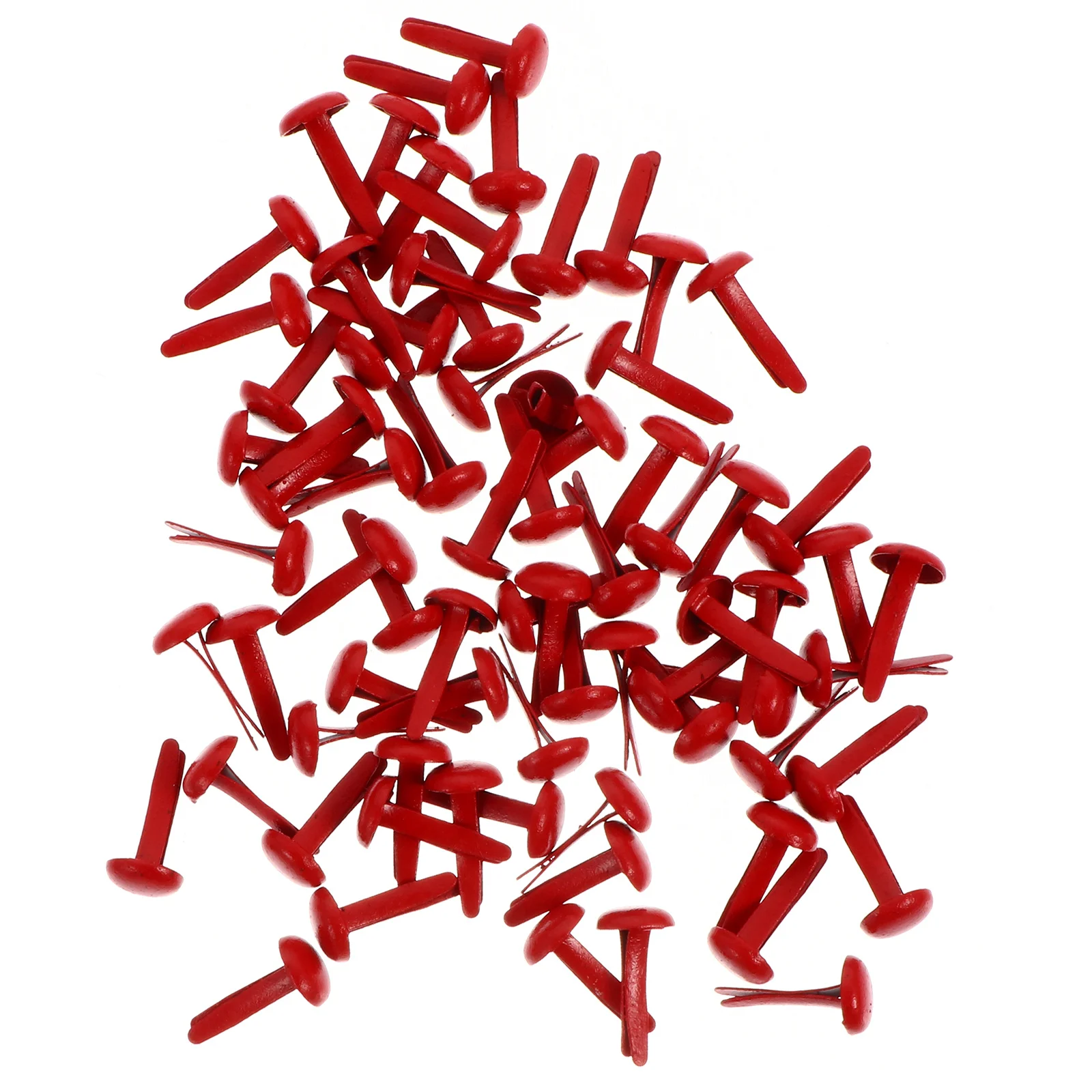 200 قطعة الأظافر ذات أرجلين الحديد المشابك الصغيرة بلون Craft بها بنفسك الحرفية سكرابوكينغ اليدوية الاطفال الاكسسوارات الحرفية اليدوية Brads