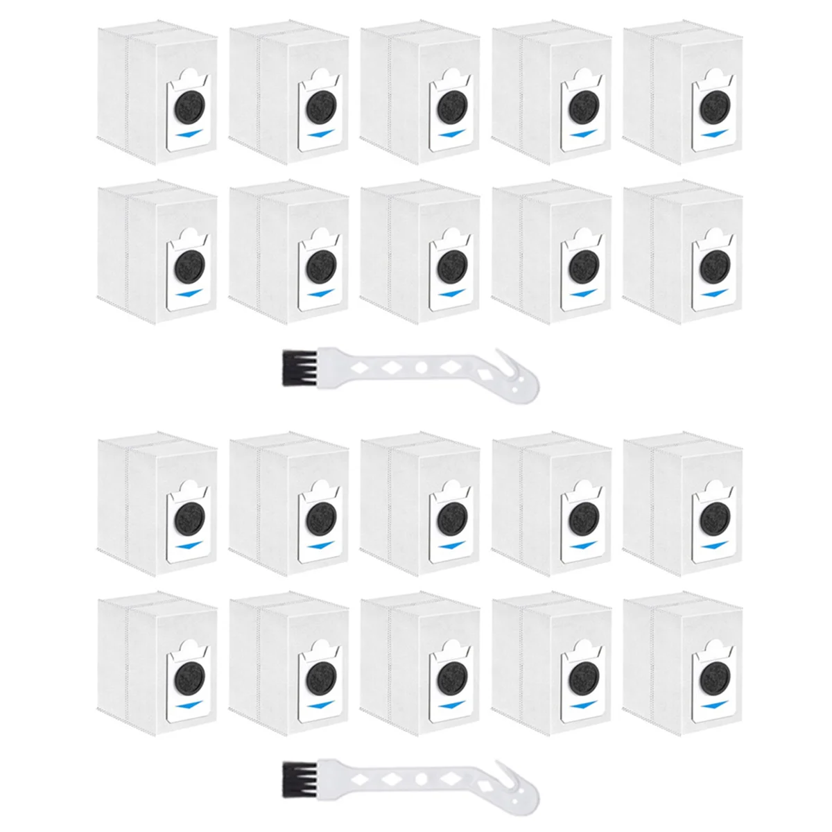 

Мешки для пыли AB32-20 шт. для робота-пылесоса ECOVACS Deebot X2 COMBO T30S COMBO T30S, детали для пылесоса, большой мешок 2,9 л