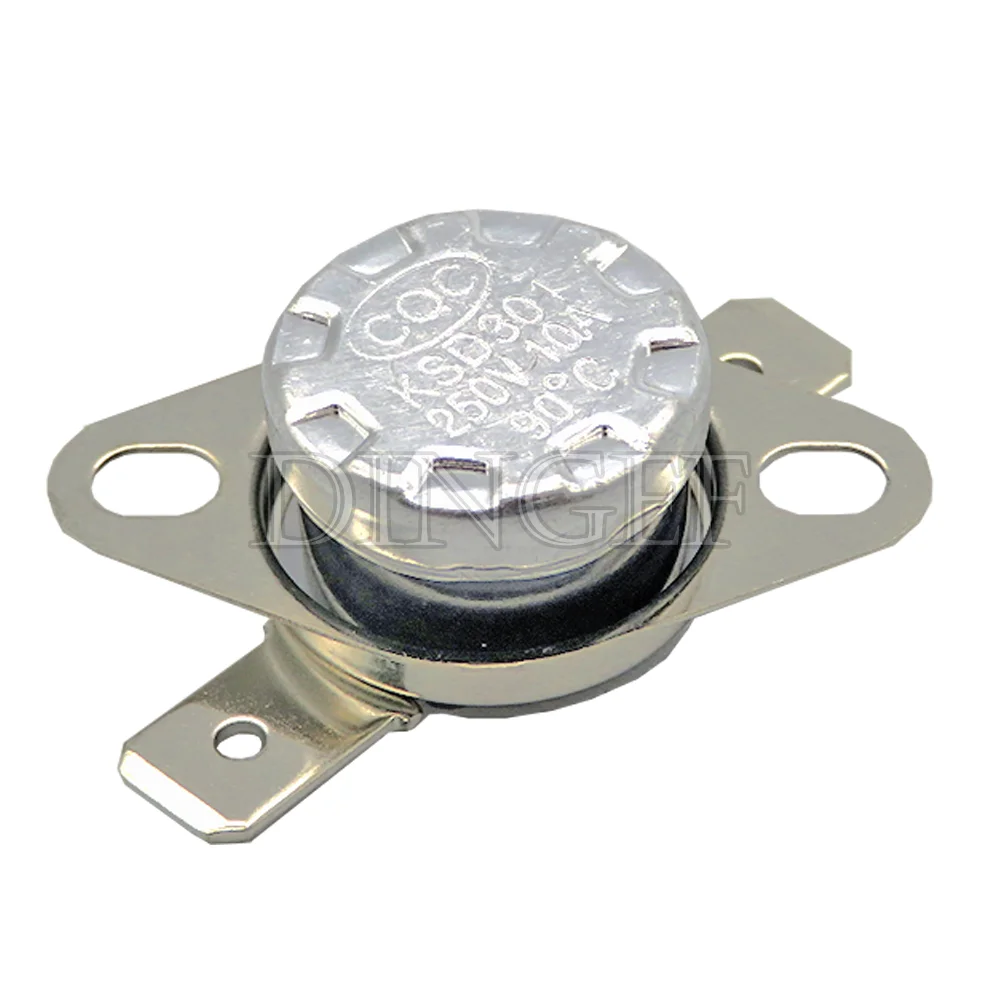 KSD301 Bimetal thermostat 0C~350C Temperature Switch Thermal Control 75C 85C 95C 105C 125C 135C 145C 180C 250C 300C 350C Degree