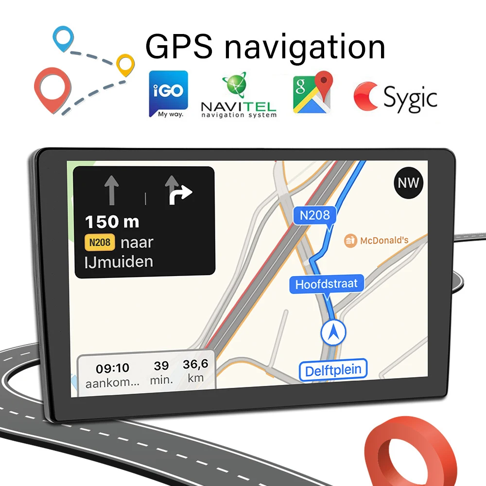 Автомобильный мультимедийный плеер с Android 12 Qualcomm 8G 256 ГБ CarPlay GPS навигация 4G WiFi стерео радио для Renault Megane 2 II 2003-2009