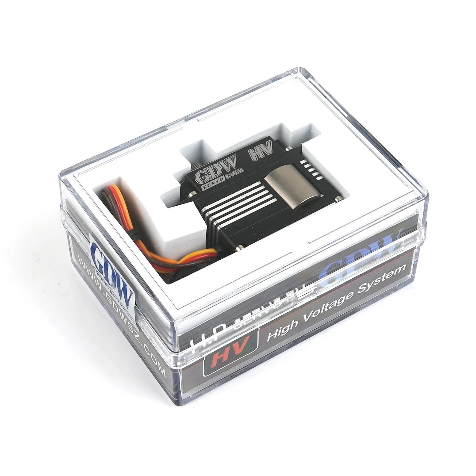 GDW DS590MG 12 كجم أجهزة رقمية بدون قلب 0.07s 4.8-8.4V HV ترس فولاذي لطائرة هليكوبتر 450-500 روبوت ثابت الجناح