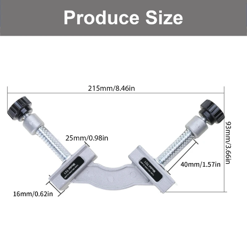 Outil Fixation multifonctionnel en acier inoxydable, pour assemblage précis du travail du bois D2RD