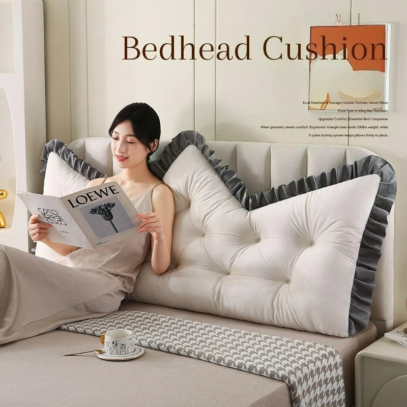 Bedside Cushion Pillow Backrest Sleeping Sofa Pillow Bedside By Wholesale Bedside Soft Bag Cushion