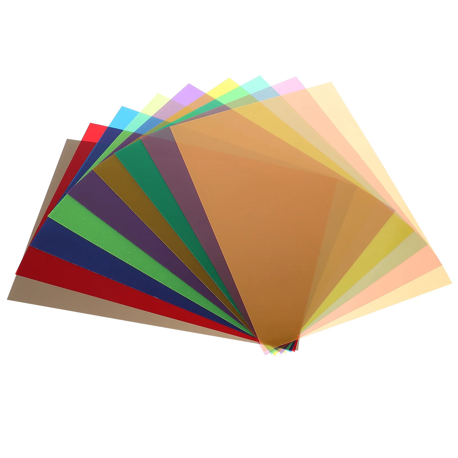 

9Pcs Color Filters Gel Set Assorted Color for Flash Strobe Light Balancing Art Projects and Gel Filter Sheets