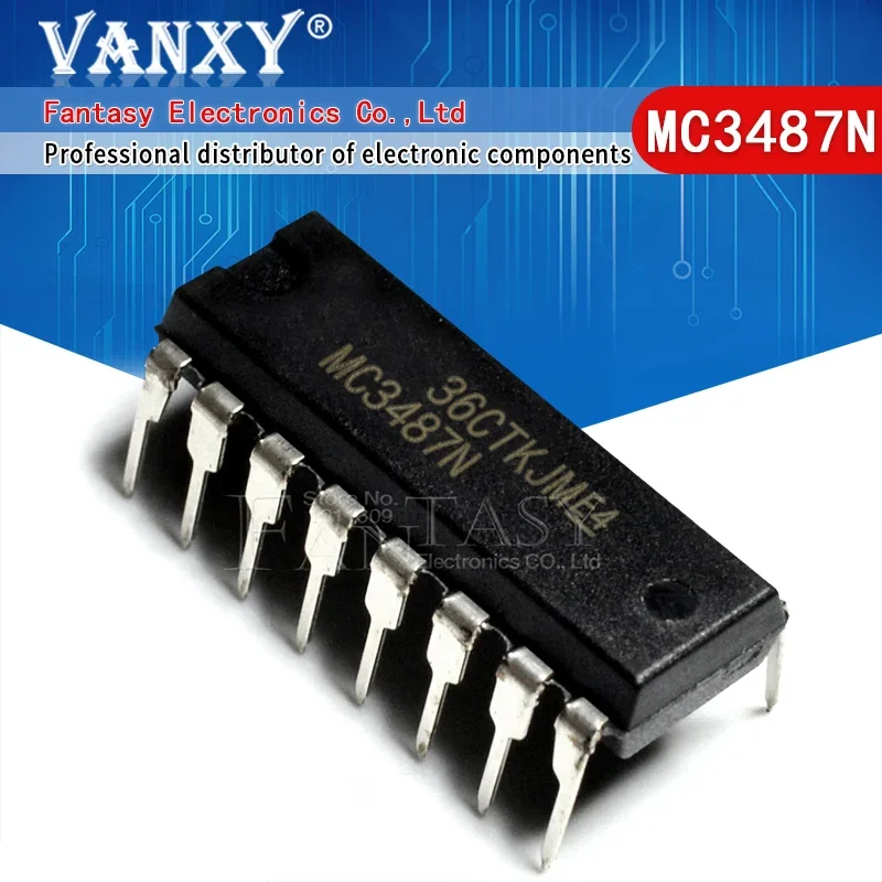 DS3487N: O Melhor Chip de Interface Serial para Projetos de Eletrônica de Alta Precisão