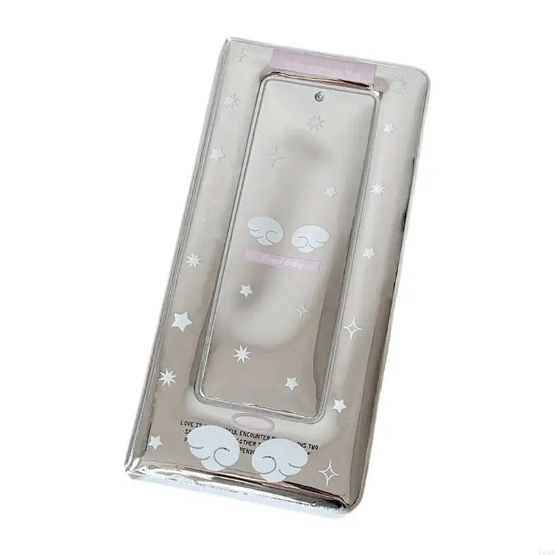 62KD Shinning Star PVC Photo Album Scrapbook For Students 4 Pocket Design Long Sticker Photos Storage Organiser Waterproof