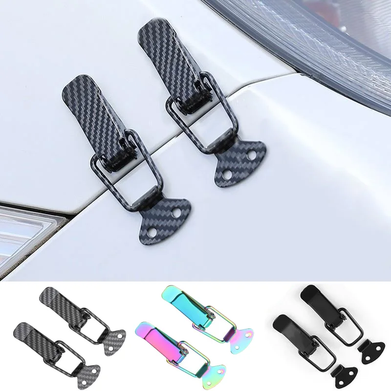 Car Fastener Clip Universal Security Hook Lock Clip Kit Bumper Quick Release Hook Lock Clip for Drone Car Accessories