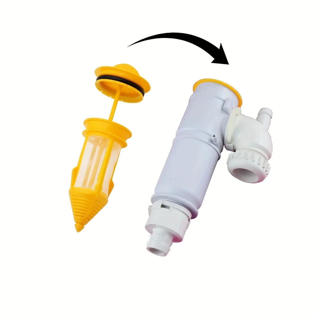 2/5PCS Strong and Weak Suction Filter,Dental Materials Water Filter Cup, Dirt Collection Cup, Filter Saliva Suction Screen