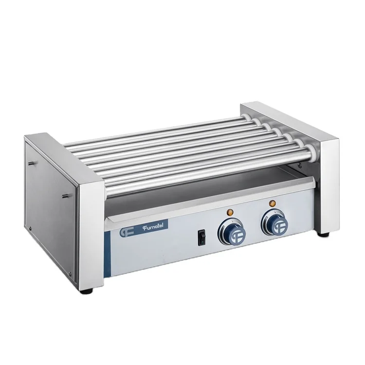 

Commercial 2 Controllers Hot Dog Roller Grill Machine /Hot Dog Vending Machines