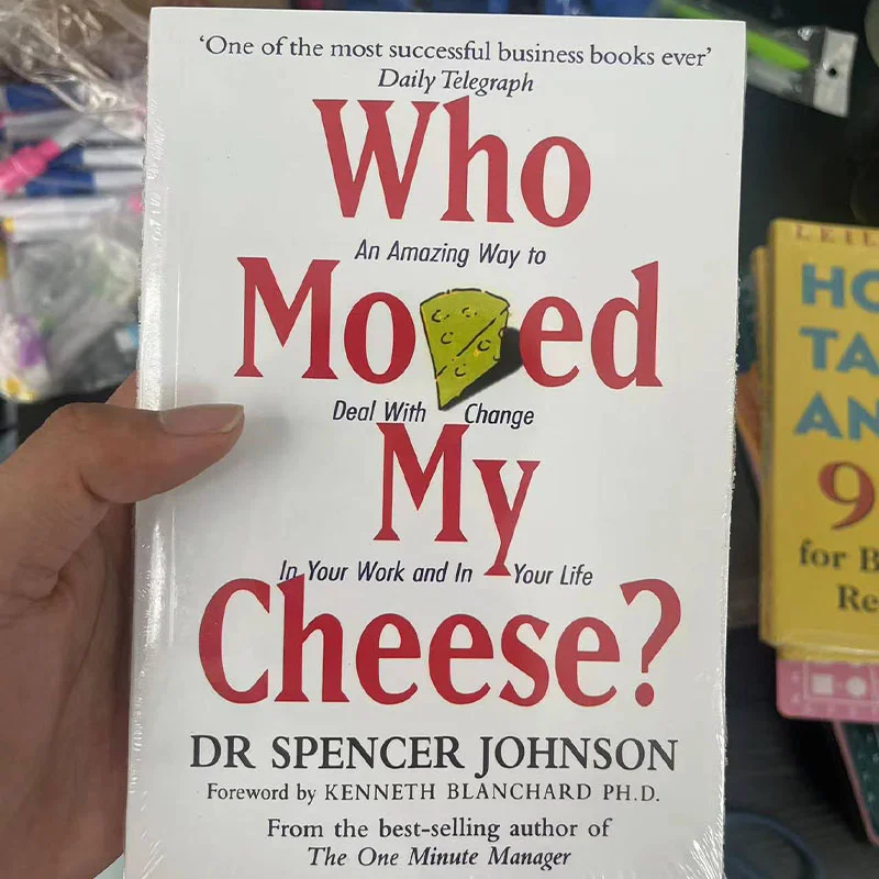 Who Moved My Cheese versión en inglés de la novela, libro de lectura educativo para niños, libros de idiomas de aprendizaje de inglés