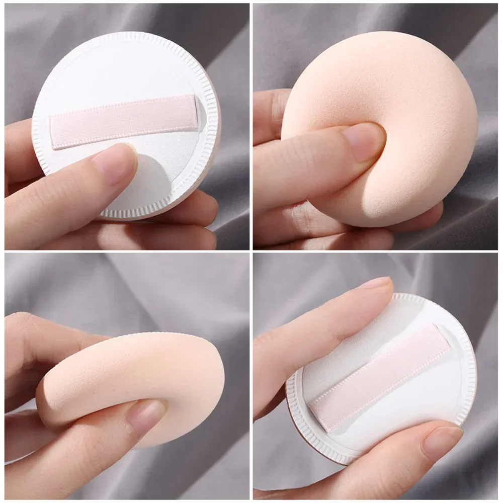 2Pcs Soft Air Cushion Cosmetic Puff Makeup Sponge Blender Beauty Sponges Dry Wet Powder Foundation Puffs Make Up Tools