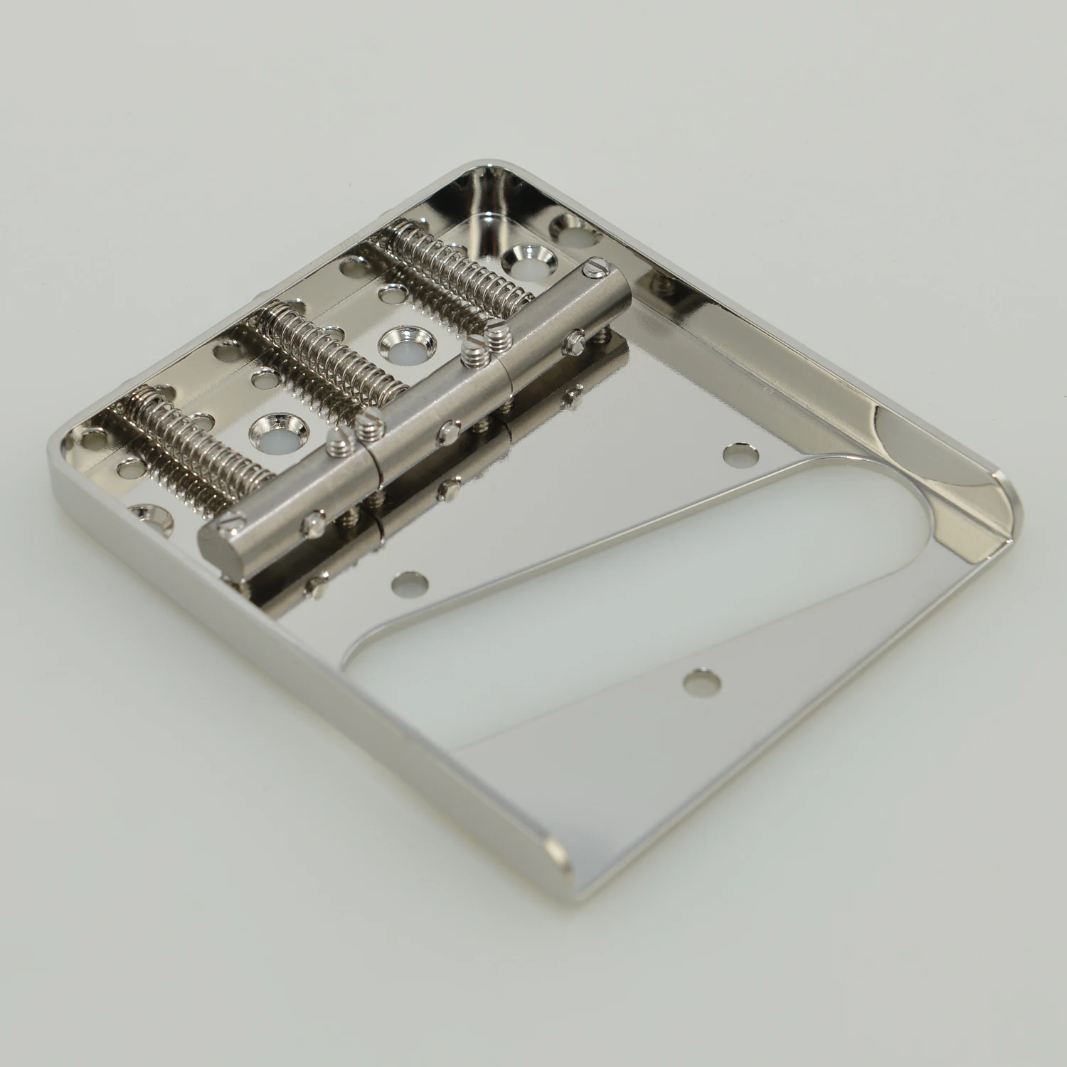 

A Set Titanium Tlcaster Saddle Bridge for Vintage 1952 Tlcaster Guitar