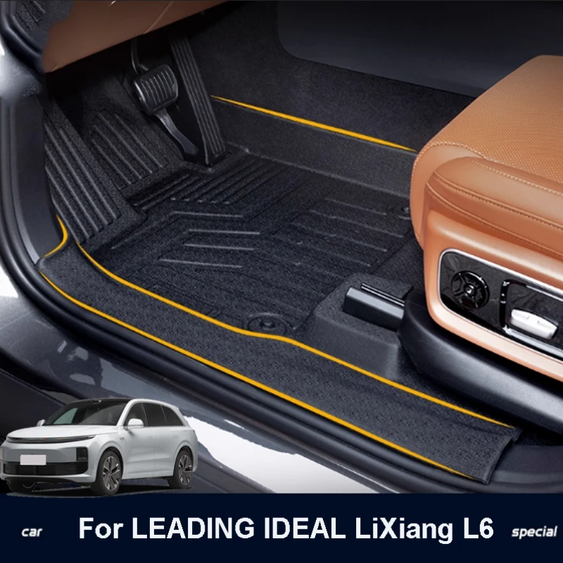 

Для LEADING IDEAL LiXiang L6 2024-2025 автомобильные декоративные все включено защитные аксессуары водонепроницаемый автомобильный ковер из ТПЭ