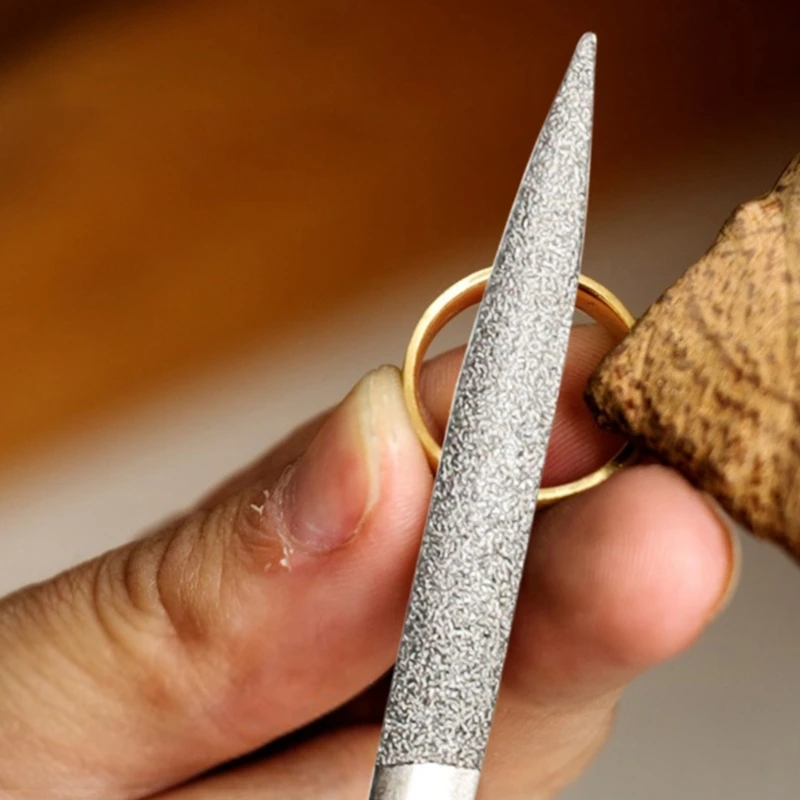 A2UD 10Pieces Diamond Needle File Set For Jewelry Metal Wood Ceramic Glass Stone Craft Sharping Working Hand Carving Tool