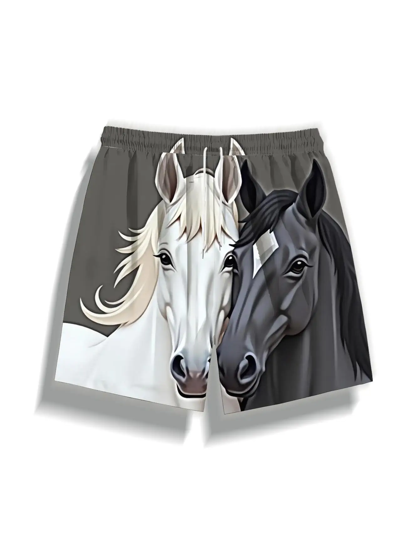 1pcs Men's Short swim trunks2026 Summer 3D Printed Short sleeve running Polyester Breathable Quick drying sweatpants man