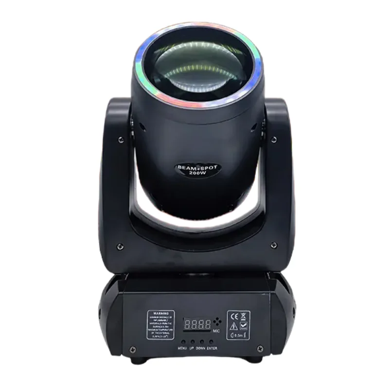 Sunart 4pcs 200W LED Sharpy Moving Head Beam Spot Stage Effect Lighting 2 in 1 For DJ Disco Parties Night Clubs Bars DMX Fixture