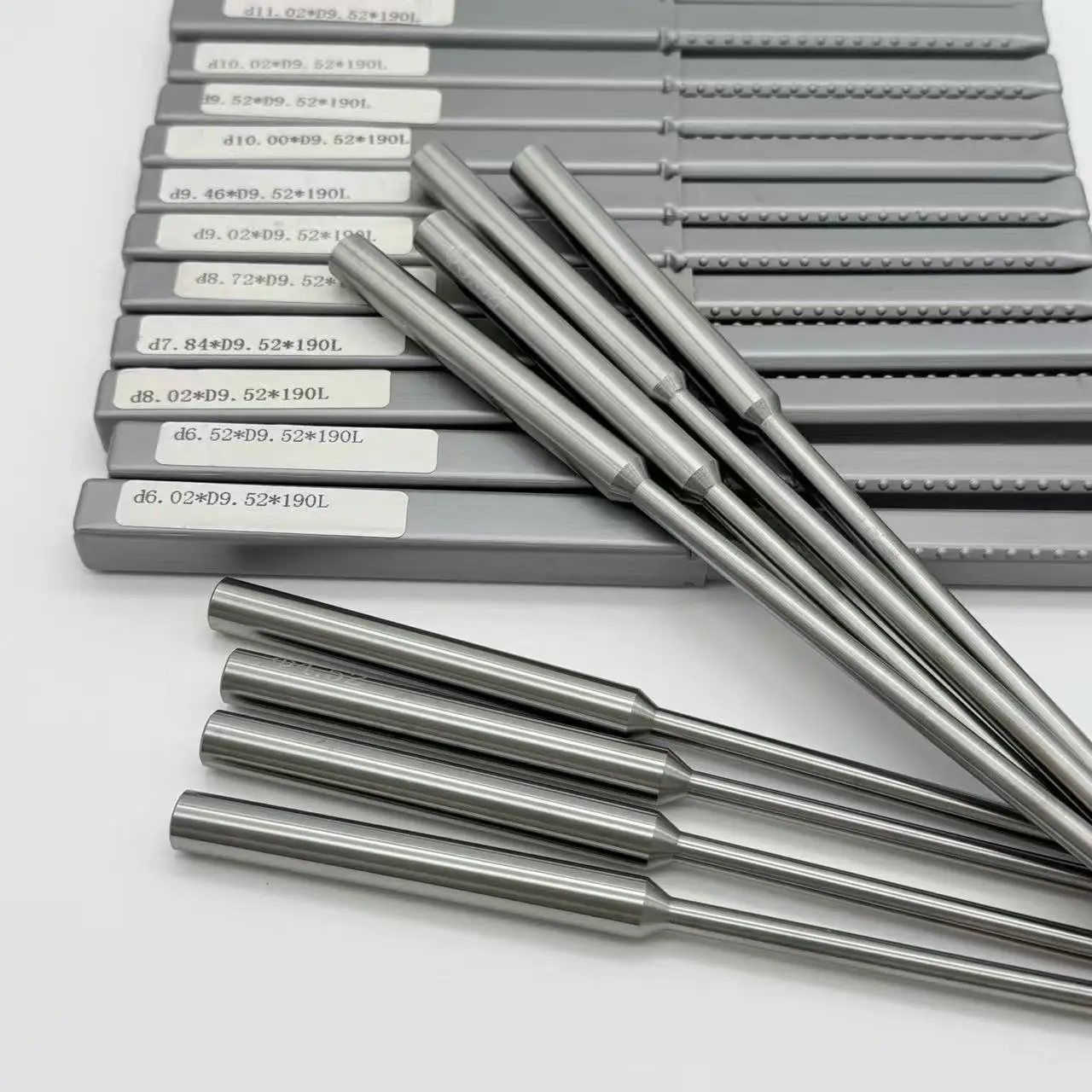 Pilotes SERDI en carbure de tungstène, 9.52mm, Guide de Valve en carbure, siège de Valve Serdi, alésoir en carbure cémenté solide