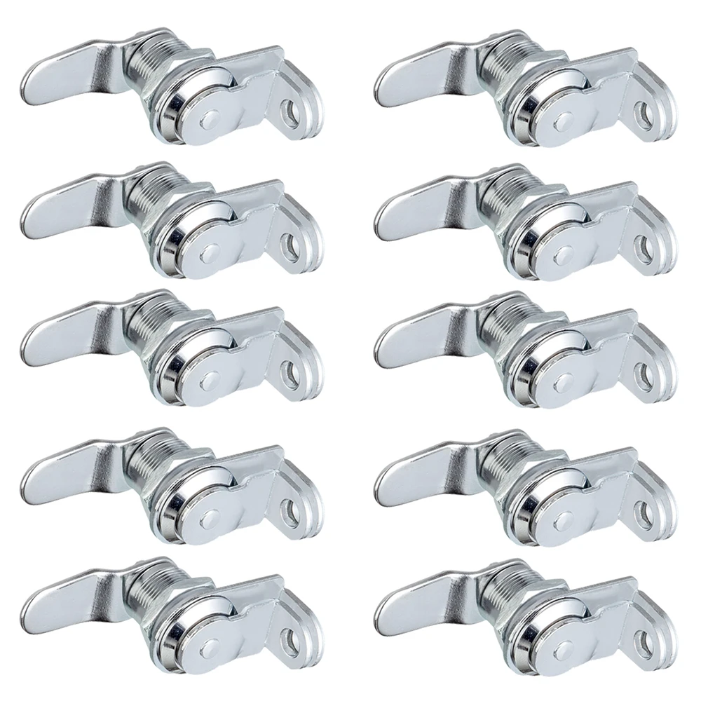 Brand New 20PCS Zinc Alloy Industrial Cam Locks Mailbox Metal Cabinet Locks Letterbox Locker File Cabinet Locks with Lock Tongue