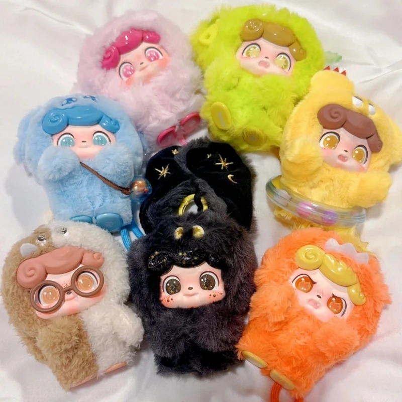 

New Hot Plush Blind Box Q.Kid Emotional Hairy Monsters Series Mystery Box Vinyl Face Doll Pendant Anime Figures Girl Decor Gifts