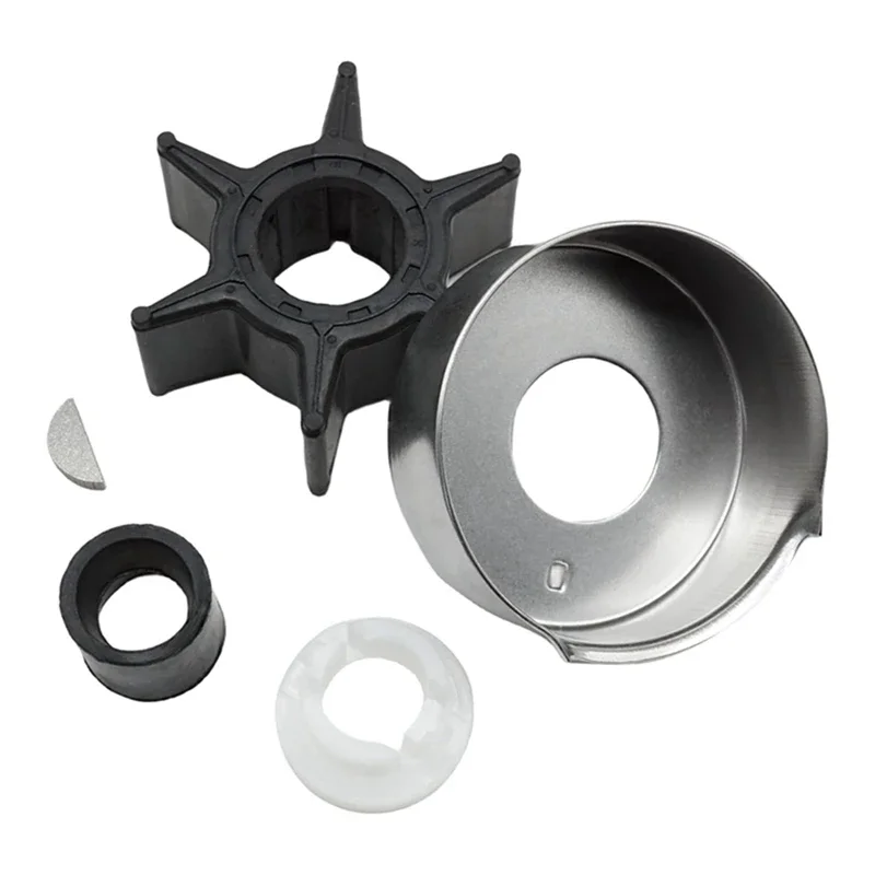 B-M 63DW0078 Water Pump Impeller Kit For Yamaha 40 50 60 HP 2 Stroke And 4 Stroke 1995-UP Outboard Motors 6BG-W0078-00 Parts