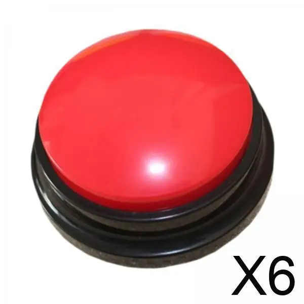 

Recordable Sound Button Voice Training Toy Interactive Learning Button for Dog Cat Pet Communication