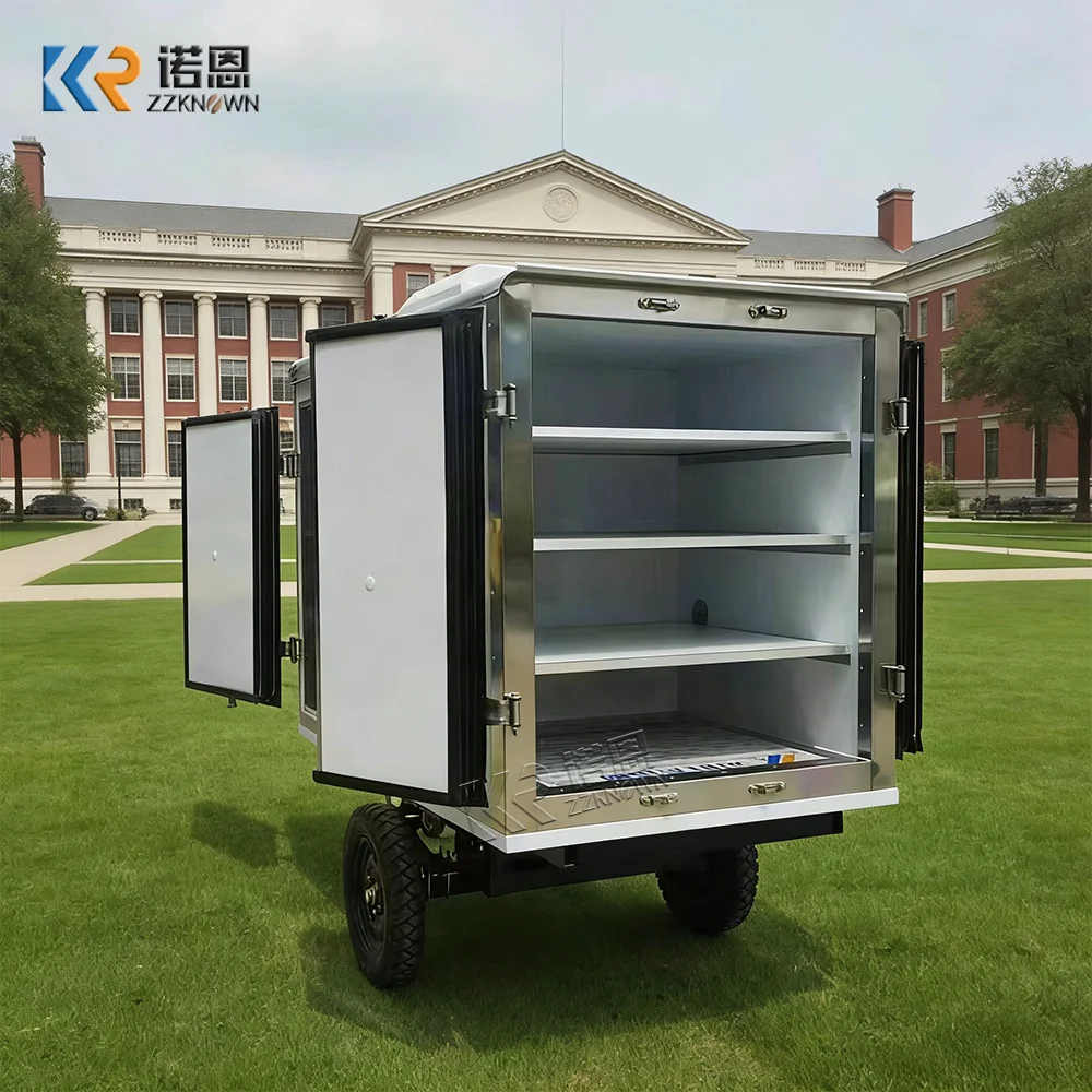 Large Capacity Intelligent Refrigeration Truck Fruit and Vegetable Transport Portable Freezer Trailer for Food Transport