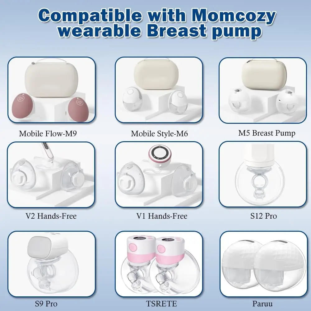 Inserções de flange de silicone para bombas mamárias, bombas elétricas, escudo, mamilo, túnel, conector estreito, alimentação essencial