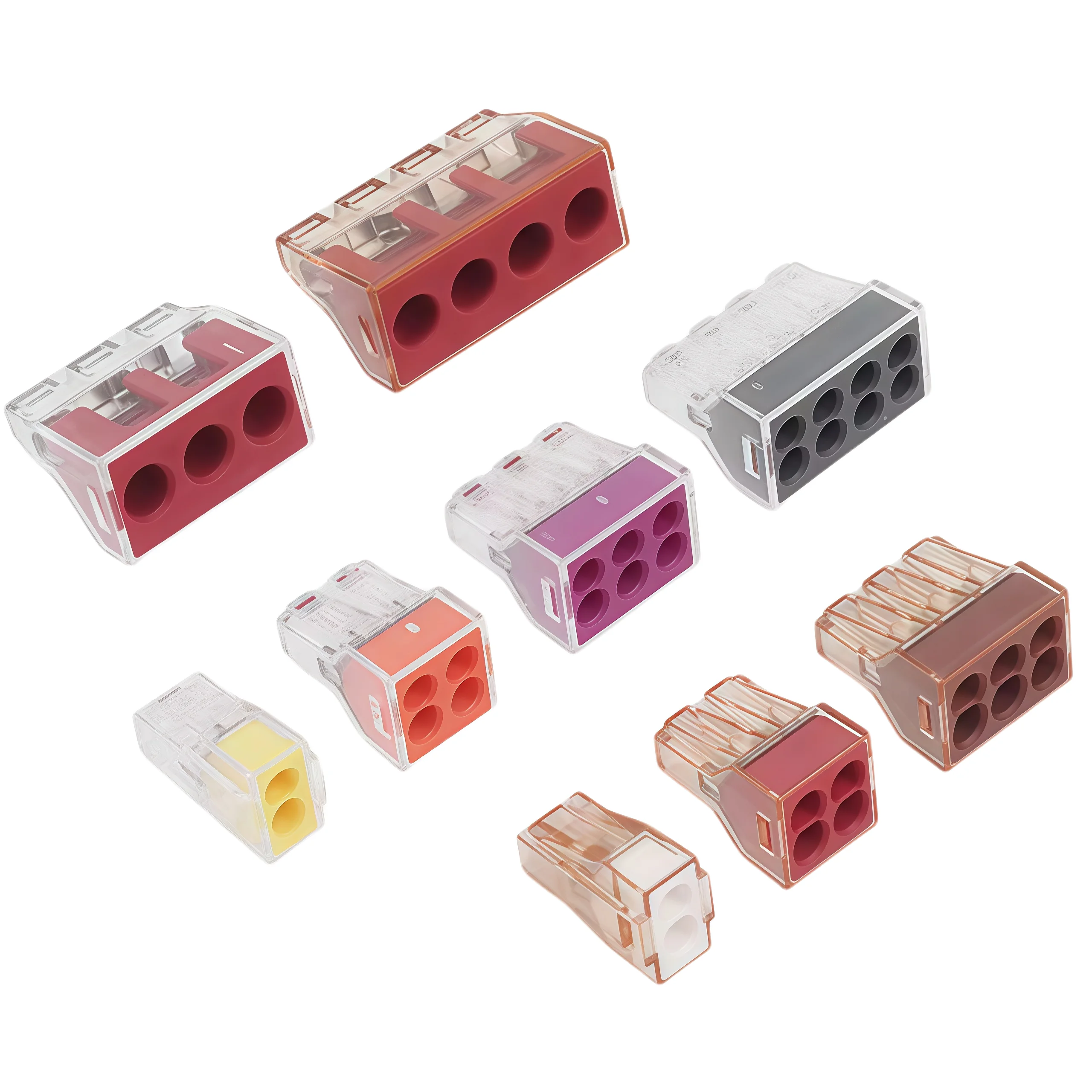 Household Direct Plug Quick Connector | Wire Terminal Block for Electricians | Hard Wire Combiner with Fast Connection