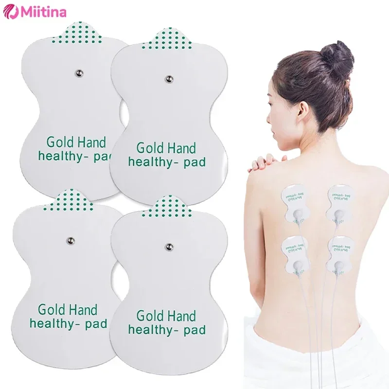 

10/50pcs Electrode Pads for Tens Acupuncture Gel for Digital Therapy Machine Massager Sticker Electric Muscle Stimulator Health